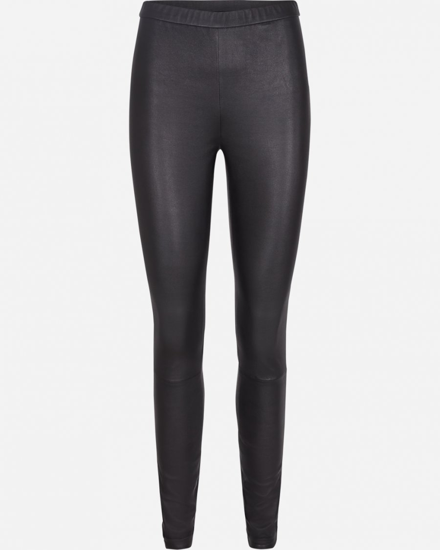 Bottoms - MSCH Copenhagen - Tone Leather Leggings