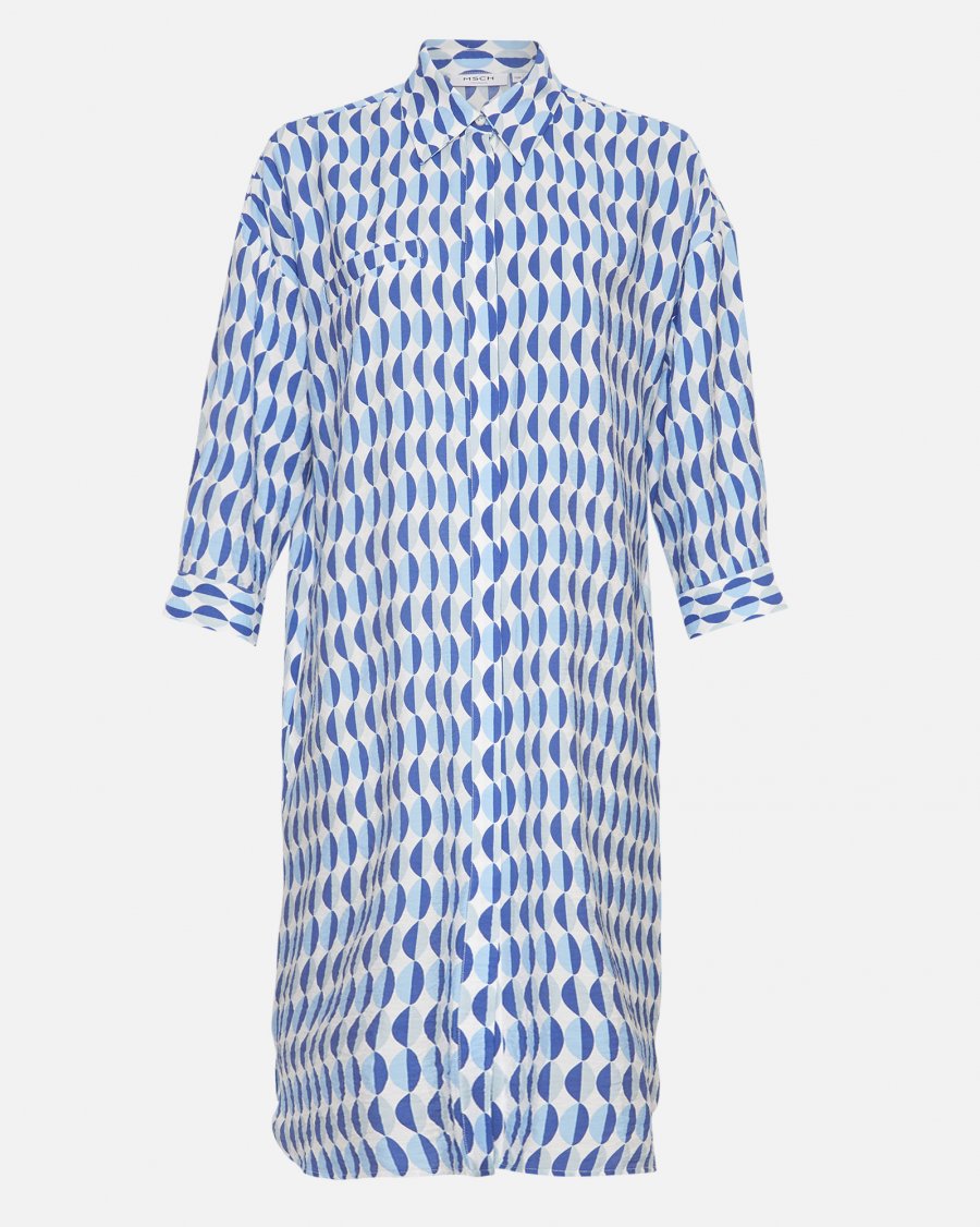 MSCH Copenhagen - MSCHMaretha Taila 3/4 Shirt Dress AOP