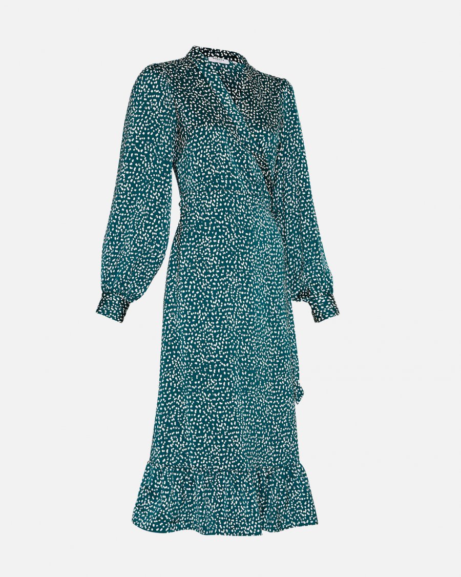 Dresses & Jumpsuits - MSCH Copenhagen - MSCHSidera Myrina Wrap Dress AOP