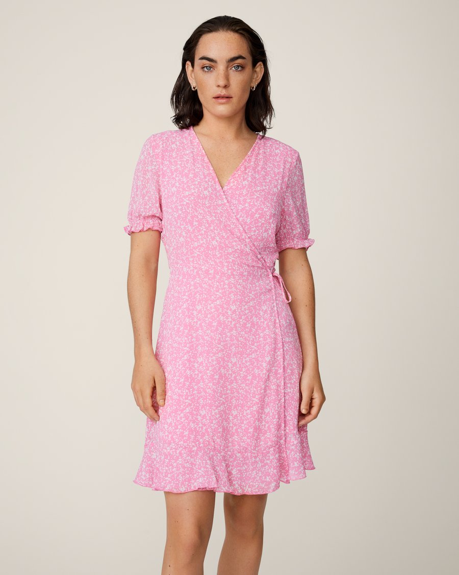 MSCH Copenhagen - MSCHElanina Rikklie Wrap Dress AOP