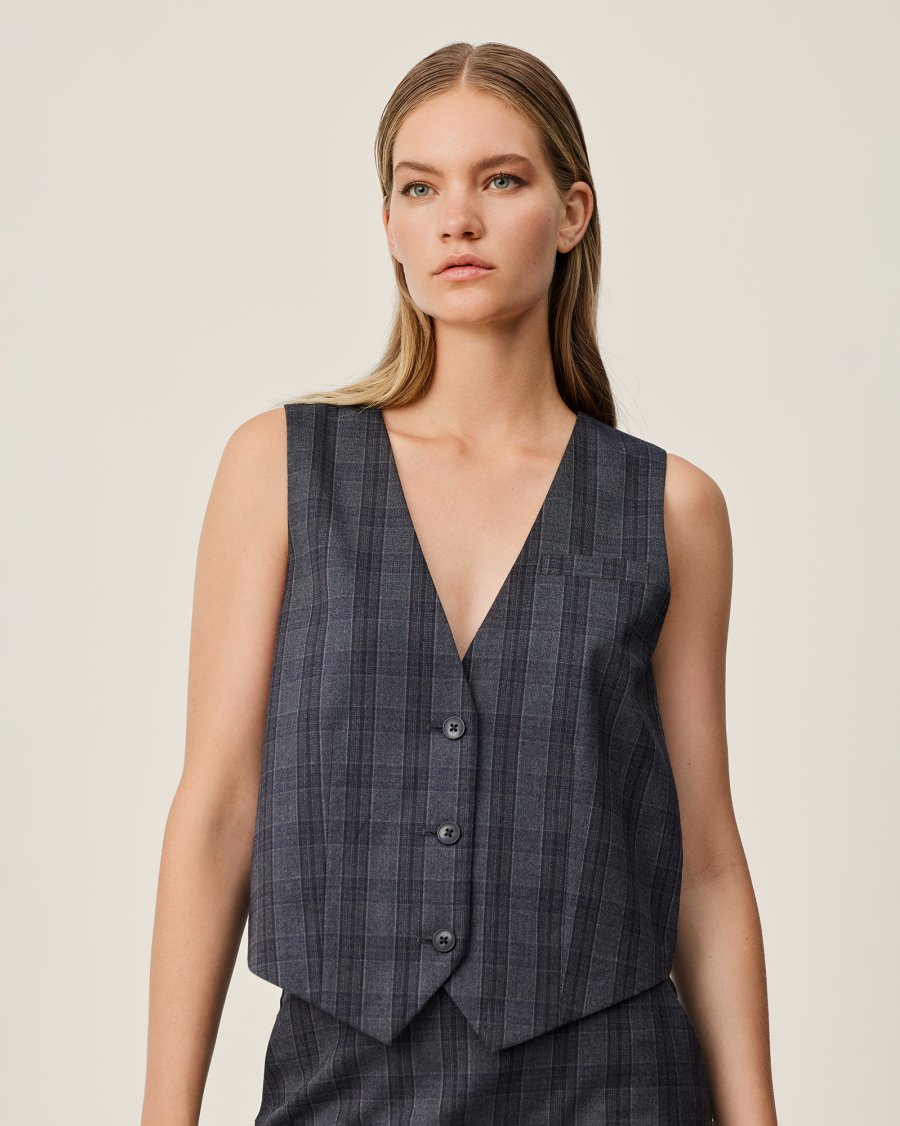 MSCH Copenhagen - MSCHCalile Waistcoat CHK