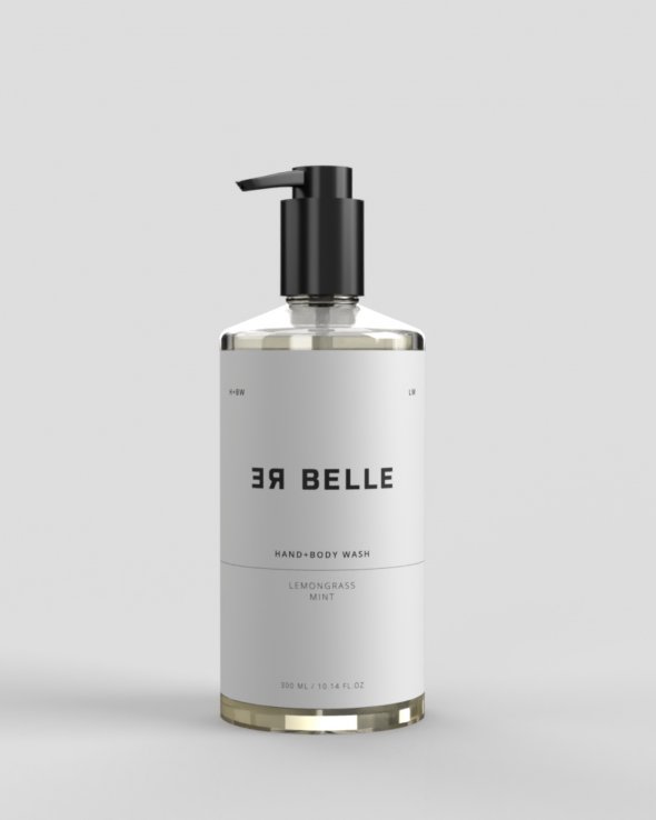 Rebelle Copenhagen - Hand and Body Wash Lemongrass Mint 300 m