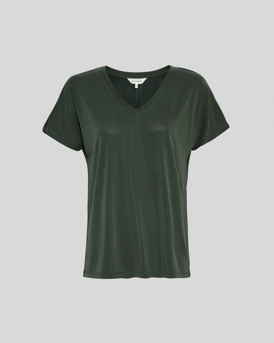 MSCH Copenhagen - MSCHFenya Modal V Neck Tee