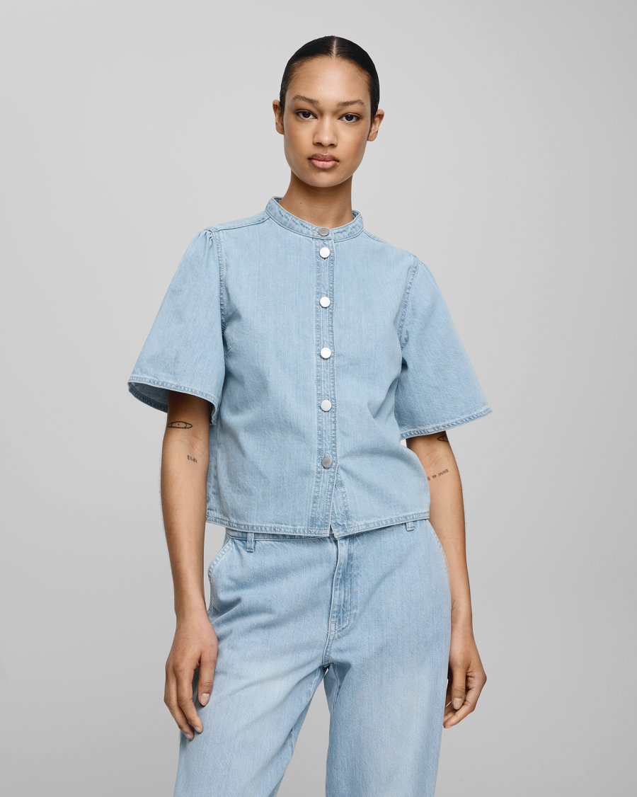 MSCH Copenhagen - MSCHIngrid Lis 2/4 Denim Shirt